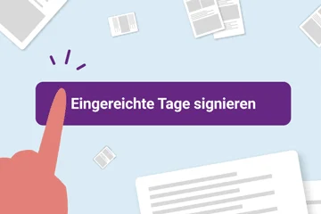 Digitale Signaturen erleichtern das Ausbildungsmanagement enorm. Die Berichtsheft-App von Zubido bietet digitale Unterschriften für alle Freigabeprozesse im Berichtsheft.