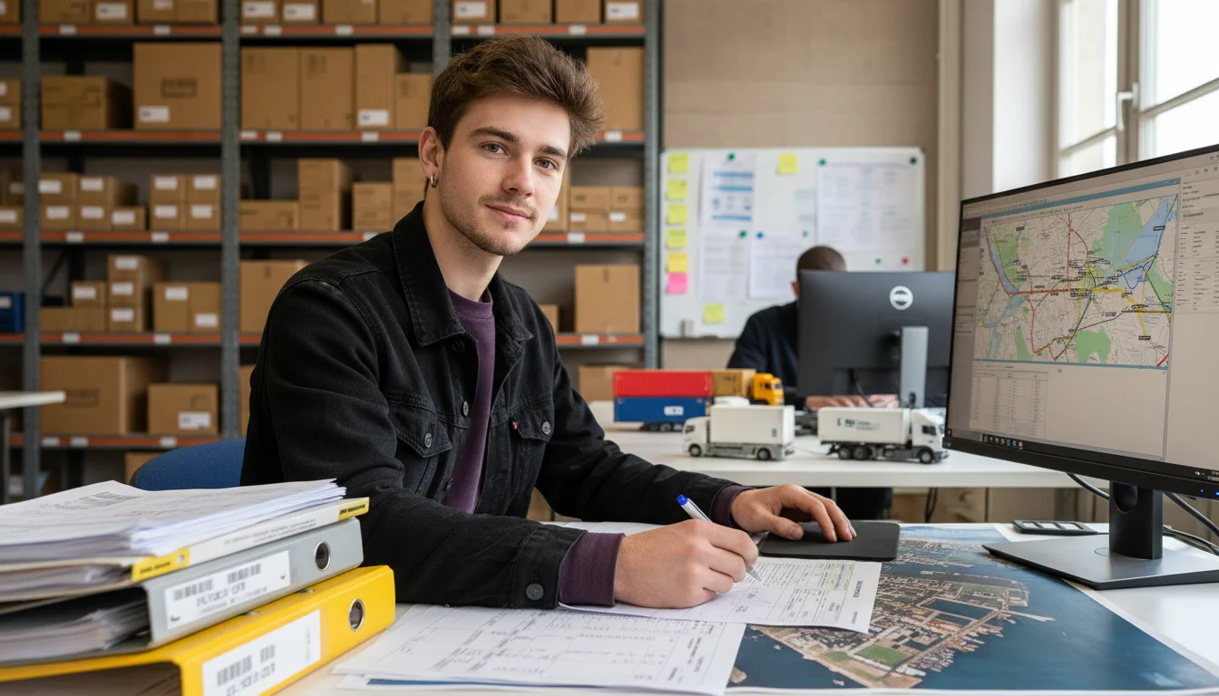 Kauffrau für Spedition und Logistikdienstleistung bei der Transportplanung
