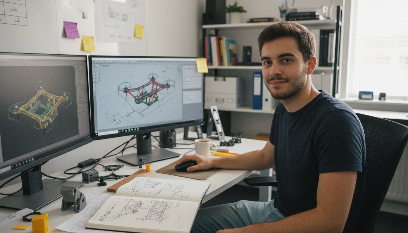 Technische Produktdesigner/innen erstellen technische Zeichnungen und Modelle von Produkten. Sie arbeiten eng mit Ingenieuren und anderen Fachkräften zusammen, um innovative Produkte zu entwickeln.