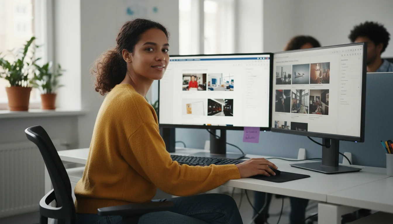 Fachangestellte für Medien- und Informationsdienste in der Fachrichtung Bildagentur bei der Verschlagwortung digitaler Bilder