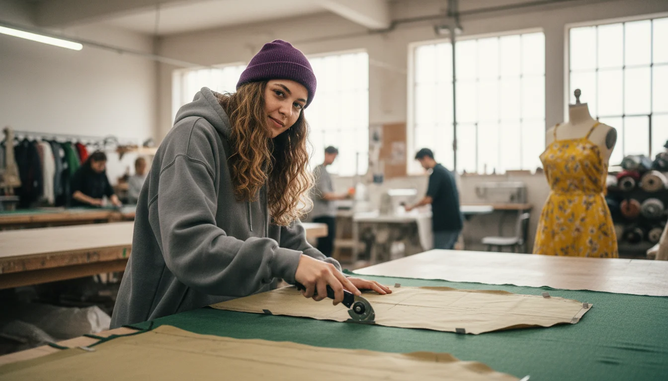 Textil- und Modeschneiderin im Schwerpunkt Arbeitsvorbereitung und Qualitätsprüfung bei der industriellen Bekleidungsfertigung