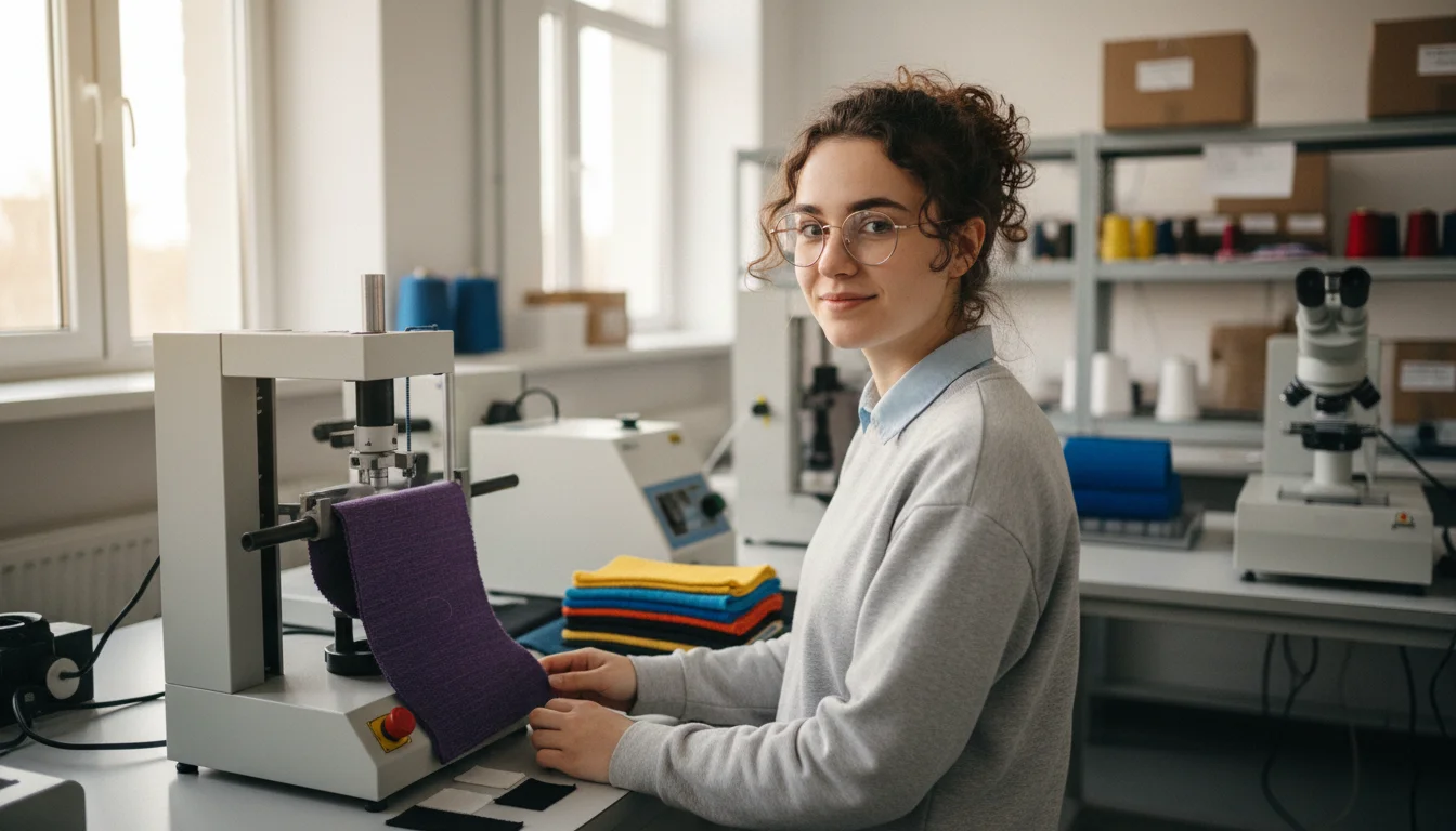 Textillaboranten und -laborantinnen prüfen textile Produkte aller Art auf ihre Qualität und Eigenschaften und stellen sicher, dass sie den geforderten Standards entsprechen.